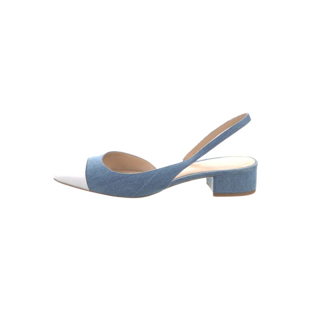 Veronica Beard Colorblock Pattern Slingback Pumps… - image 1